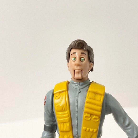 Vtg 1987 The Real Ghostbusters Peter Venkman Fright Features Figure Kenner - Picture 4 of 16